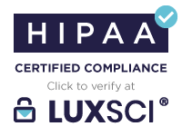LuxSci helps ensure HIPAA-compliance for email and web services.